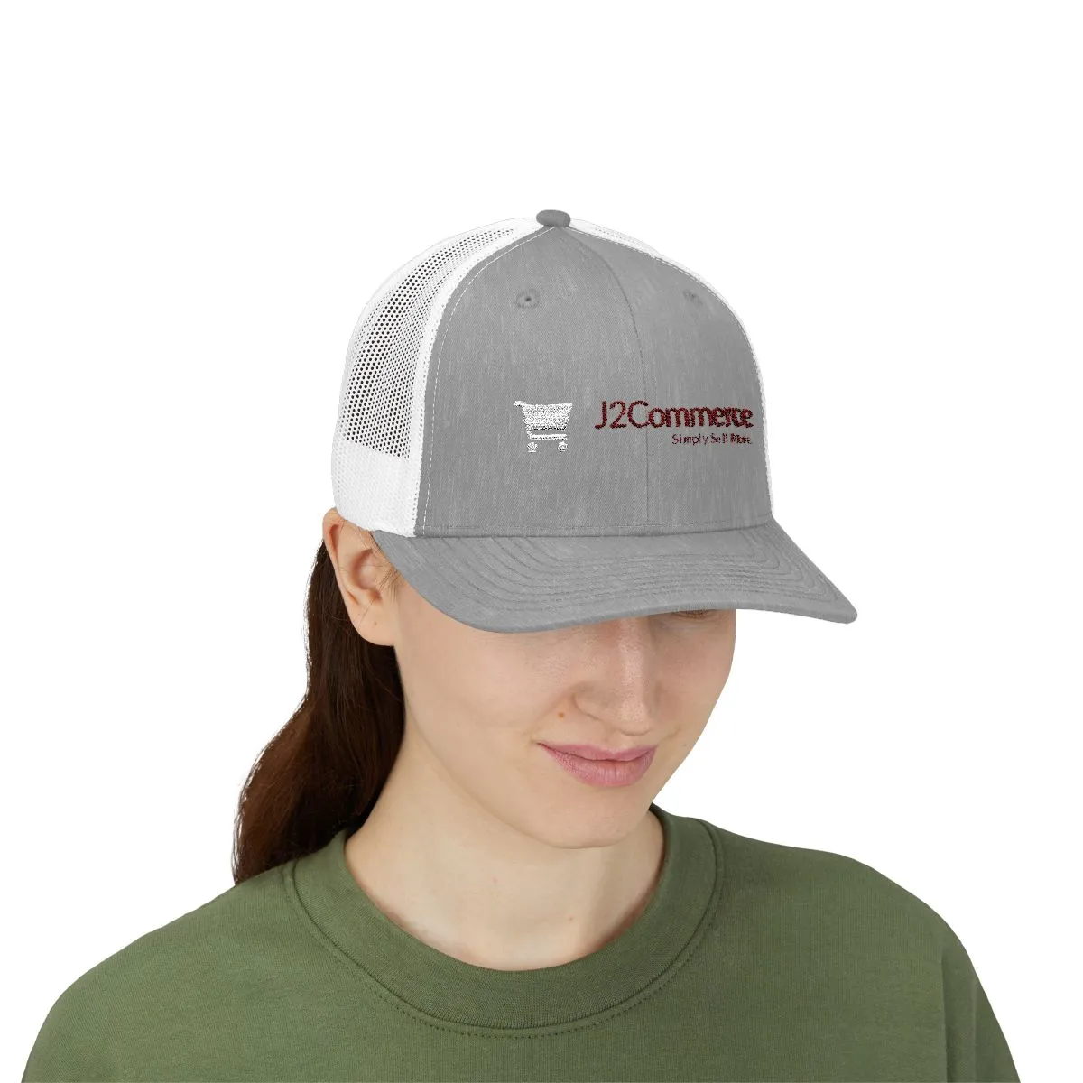J2Commerce Snapback Trucker Cap