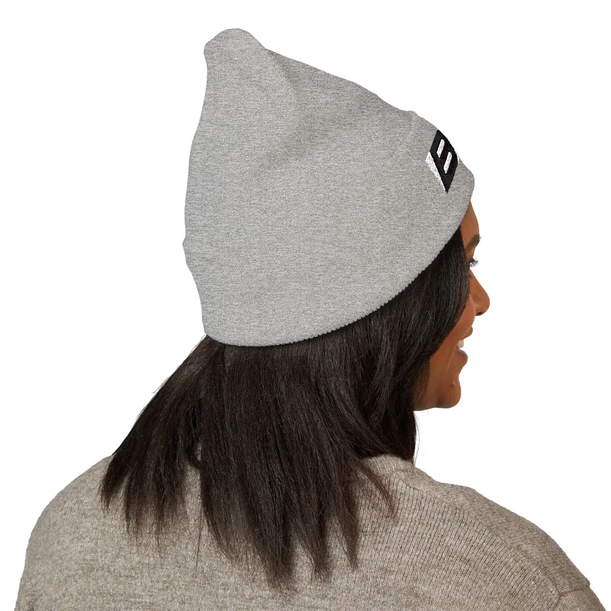 Bick logo embroidered cuffed beanie | Embroidery cuff beanie